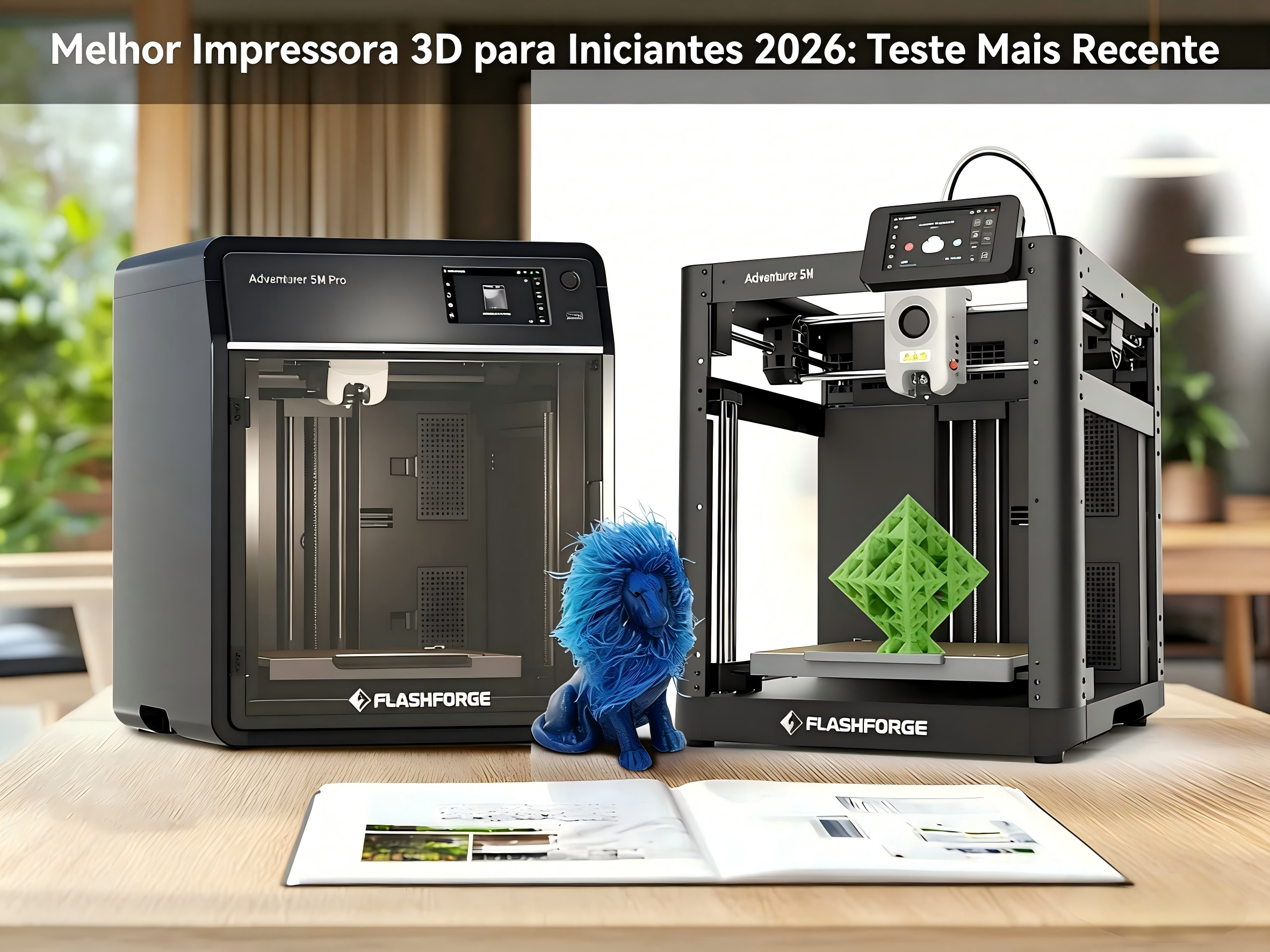 Melhor Impressora 3D para Iniciantes 2026: Teste Mais Recente