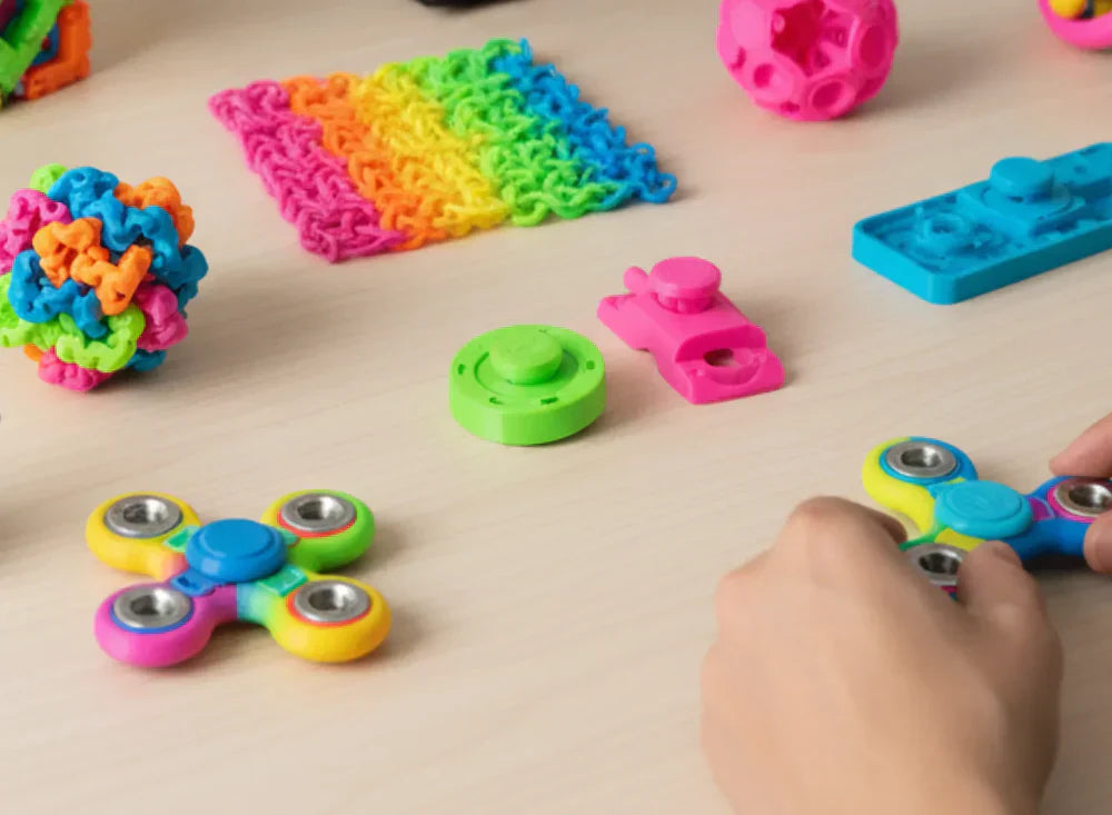 10 Brinquedos Fidget Impressos em 3D que Você Pode Criar com Sua Impressora 3D