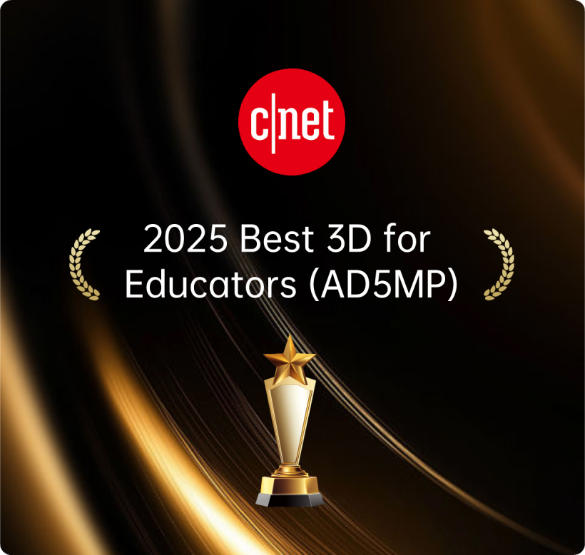 CNET 2025年度最佳教育3D打印机奖项