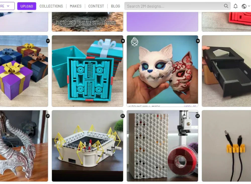 Top Sites de Modelos 3D que Você Precisa Conhecer: Cults3D