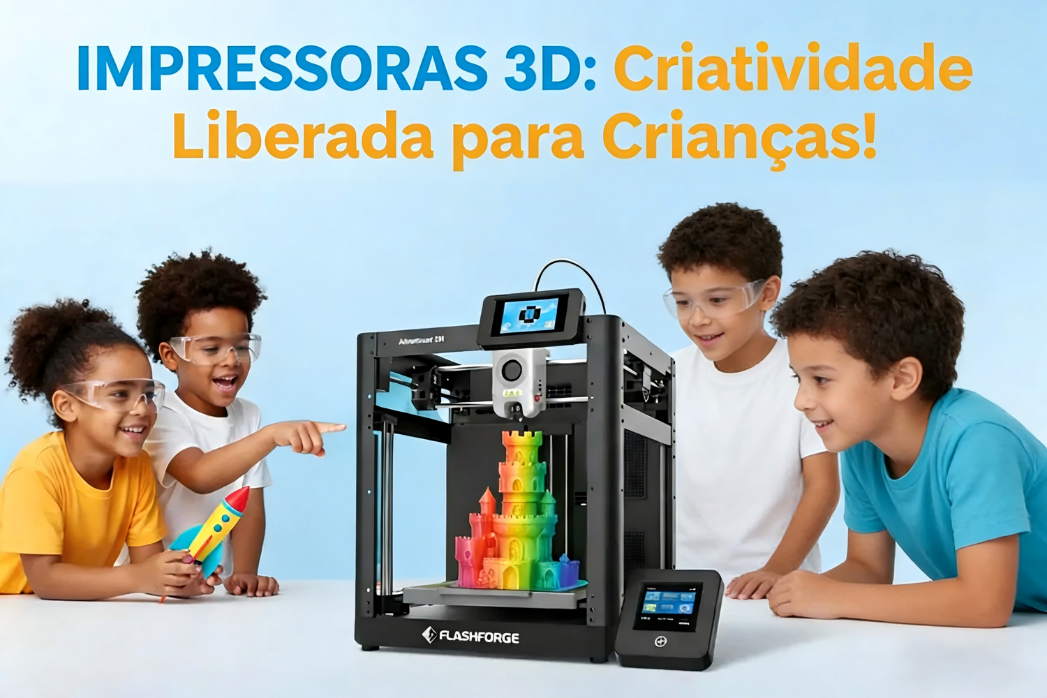 Melhores Impressoras 3D para Crianças em 2026